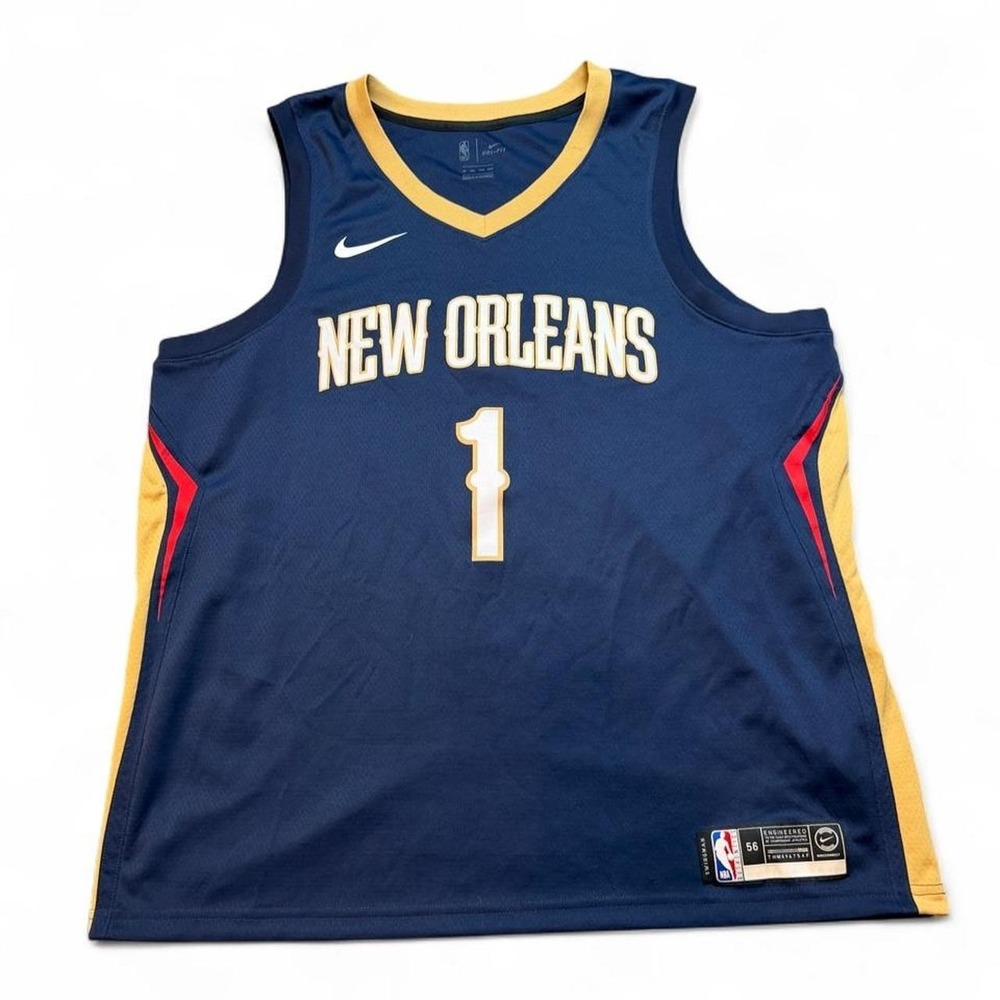 New Orleans Pelicans Zion Williamson XXL Nike NBA basketball jersey
